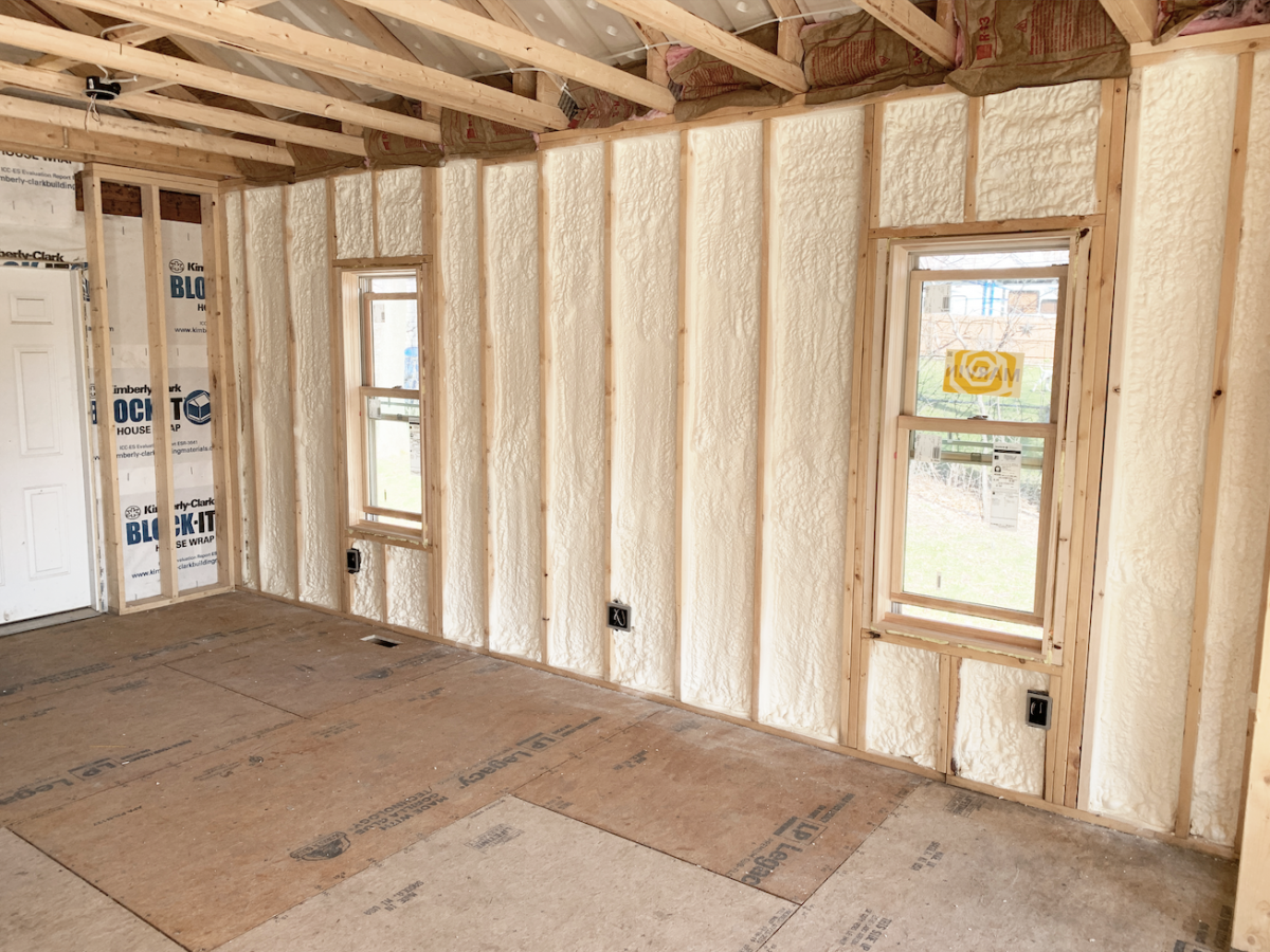 Whole House Spray Foam Insulation